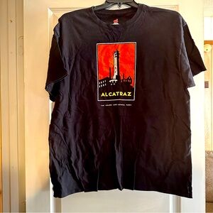Alcatraz California The Golden Gate National Parks Black Shirt T-Shirt